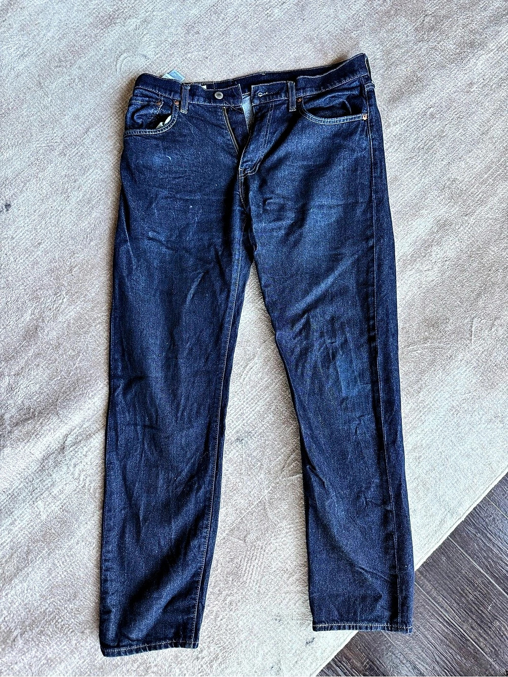 Levi’s 502 Premium Taper Leg Jeans 33x32 Blue